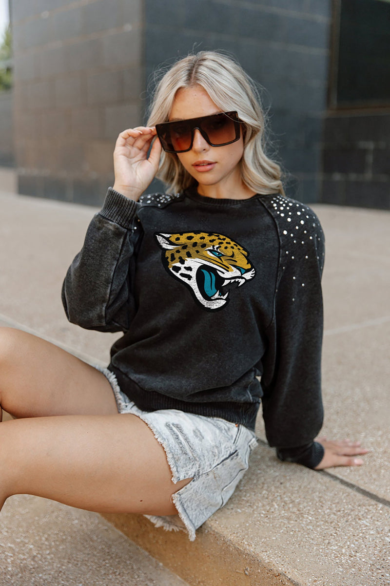 JACKSONVILLE JAGUARS COUTURE CREW FRENCH TERRY