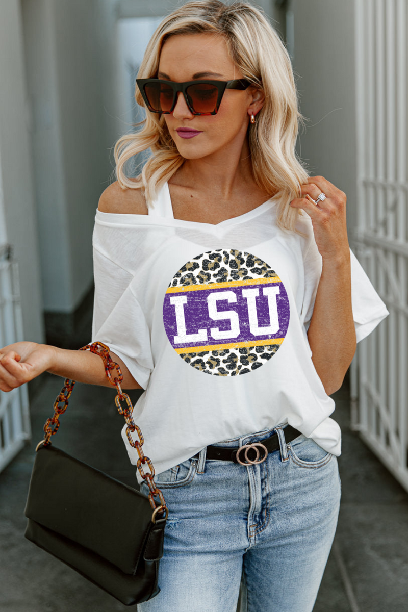 LSU, LSU Gameday Couture Oversized Fashion Jersey