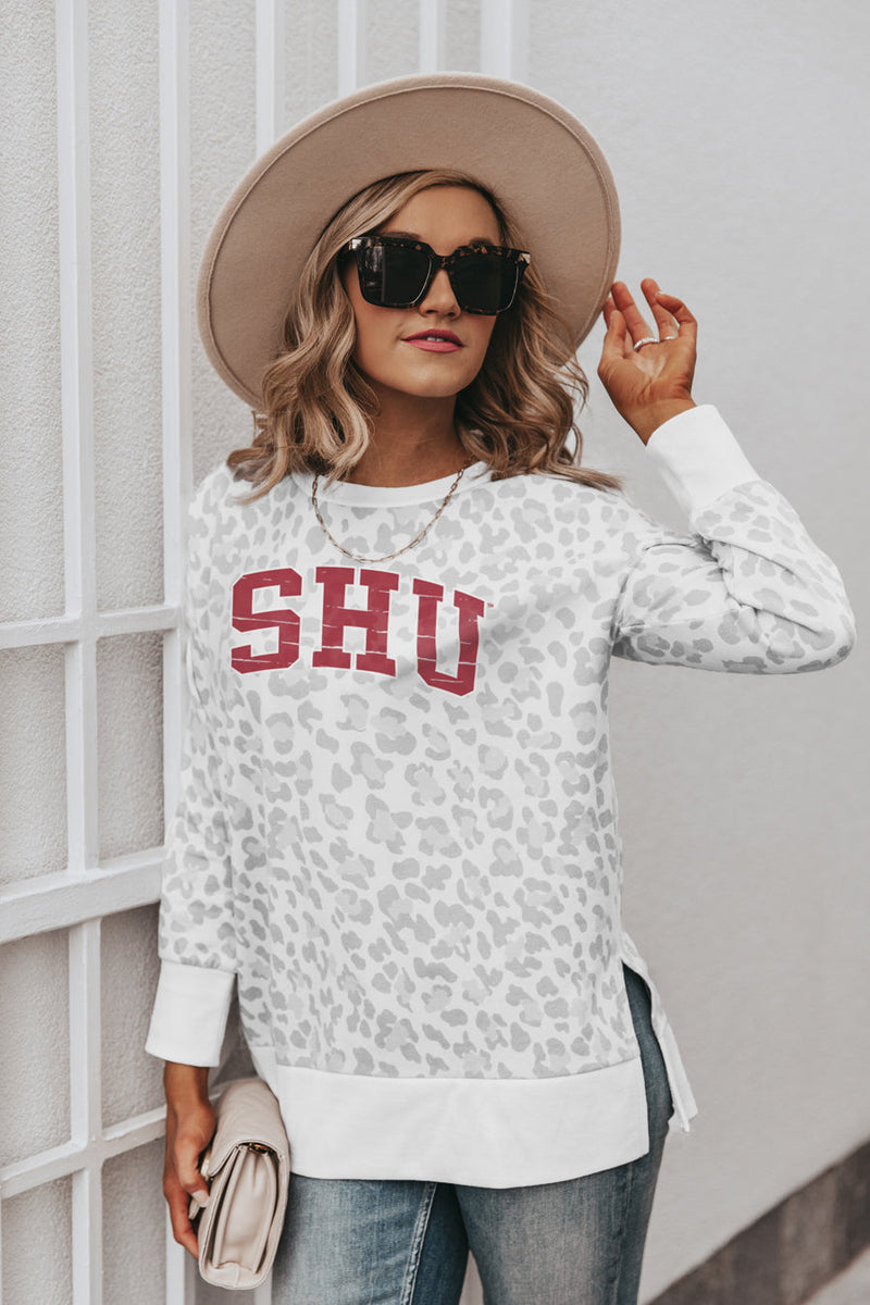 Gameday Couture Alabama Day Off Split Womens Pullover (White)