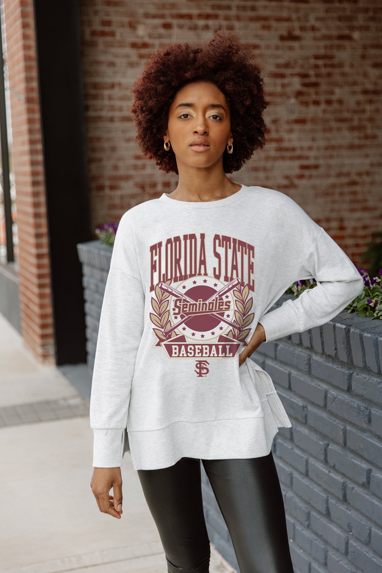 FLORIDA STATE SEMINOLES BASES LOADED SIDE SLIT PULLOVER