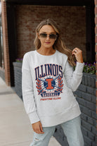 ILLINOIS FIGHTING ILLINI BASES LOADED SIDE SLIT PULLOVER