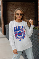 KANSAS JAYHAWKS BASES LOADED SIDE SLIT PULLOVER