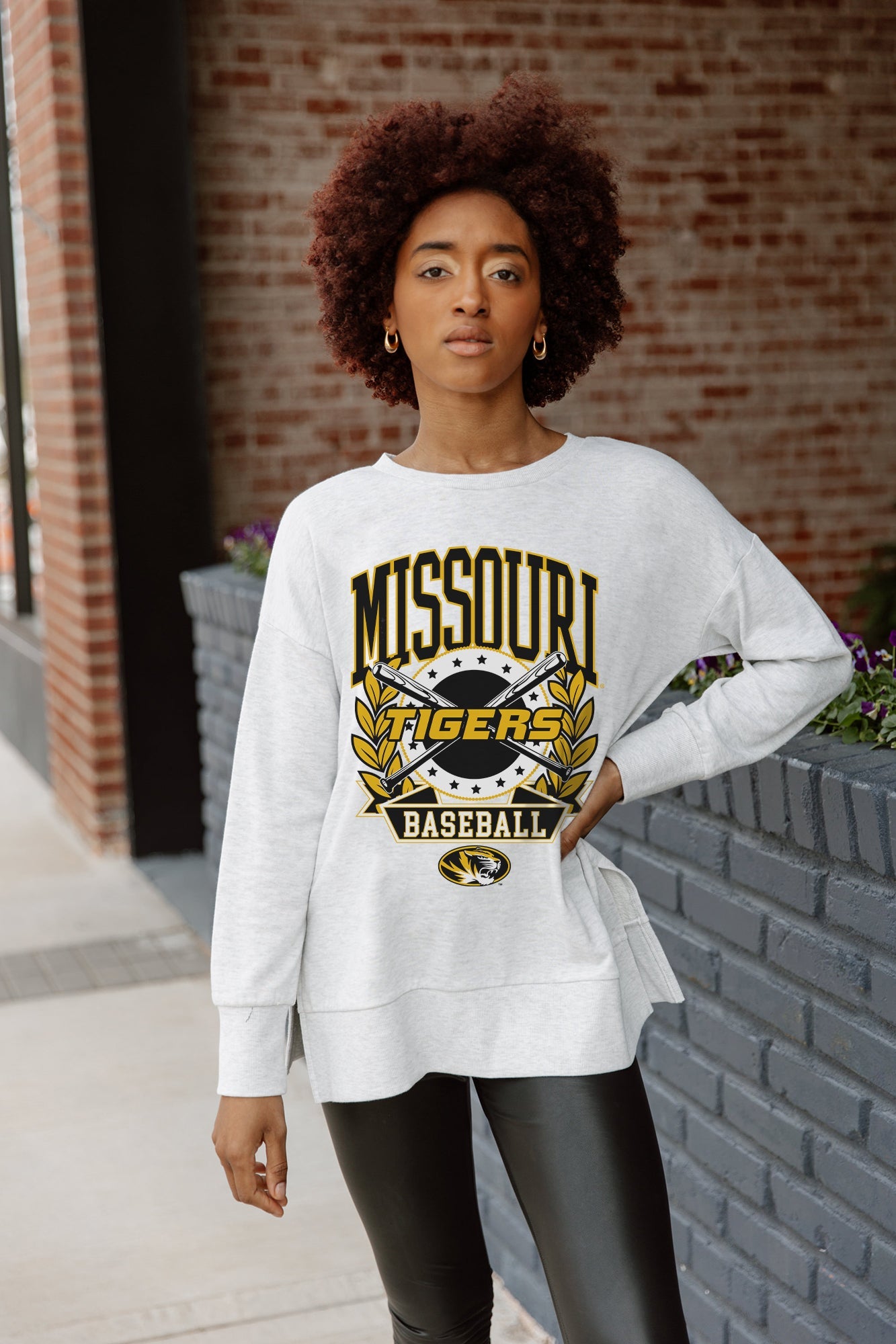 MISSOURI TIGERS BASES LOADED SIDE SLIT PULLOVER