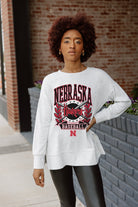 NEBRASKA CORNHUSKERS BASES LOADED SIDE SLIT PULLOVER