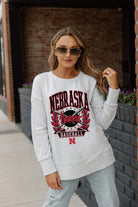 NEBRASKA CORNHUSKERS BASES LOADED SIDE SLIT PULLOVER