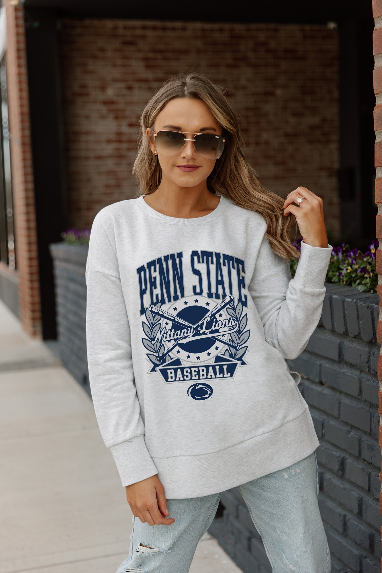 PENN STATE NITTANY LIONS BASES LOADED SIDE SLIT PULLOVER