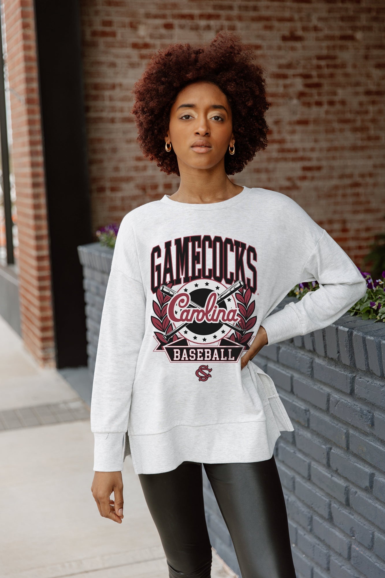 SOUTH CAROLINA GAMECOCKS BASES LOADED SIDE SLIT PULLOVER