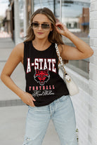 ARKANSAS STATE RED WOLVES PRESEASON OPENER RACERBACK TANK TOP