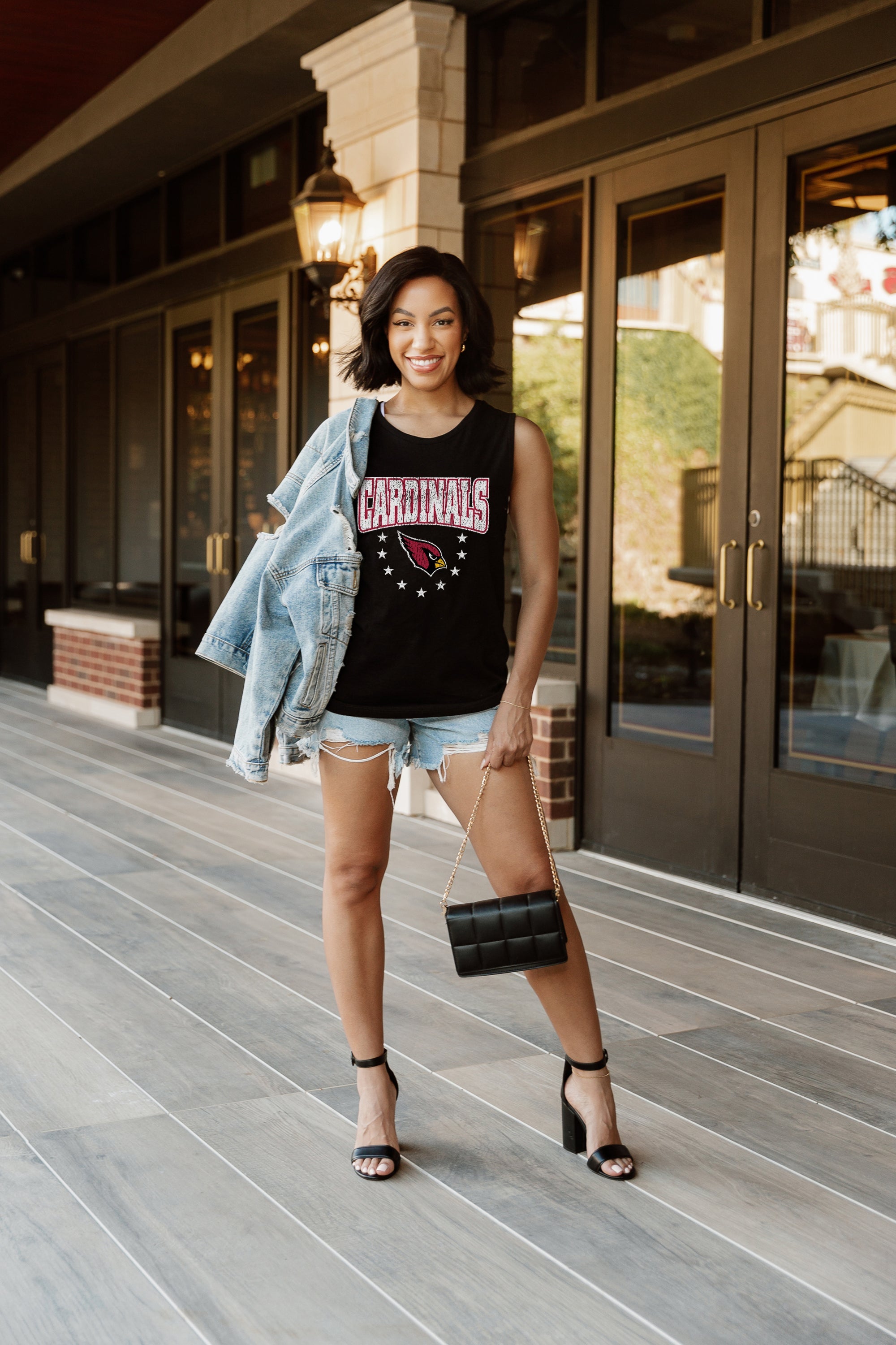 ARIZONA CARDINALS BABY YOU'RE A STAR RACERBACK TANK TOP