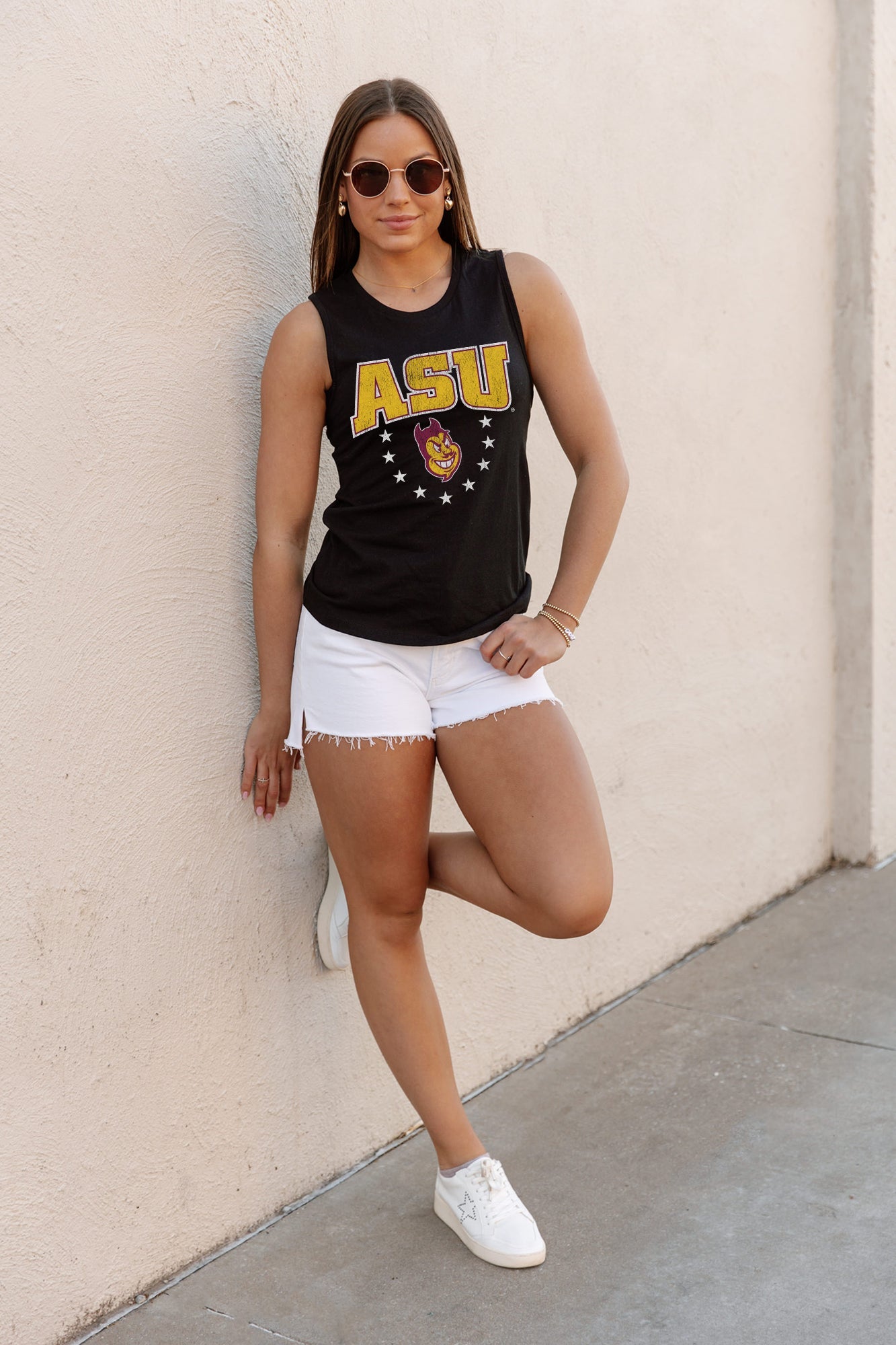 ARIZONA STATE SUN DEVILS BABY YOU'RE A STAR RACERBACK TANK TOP