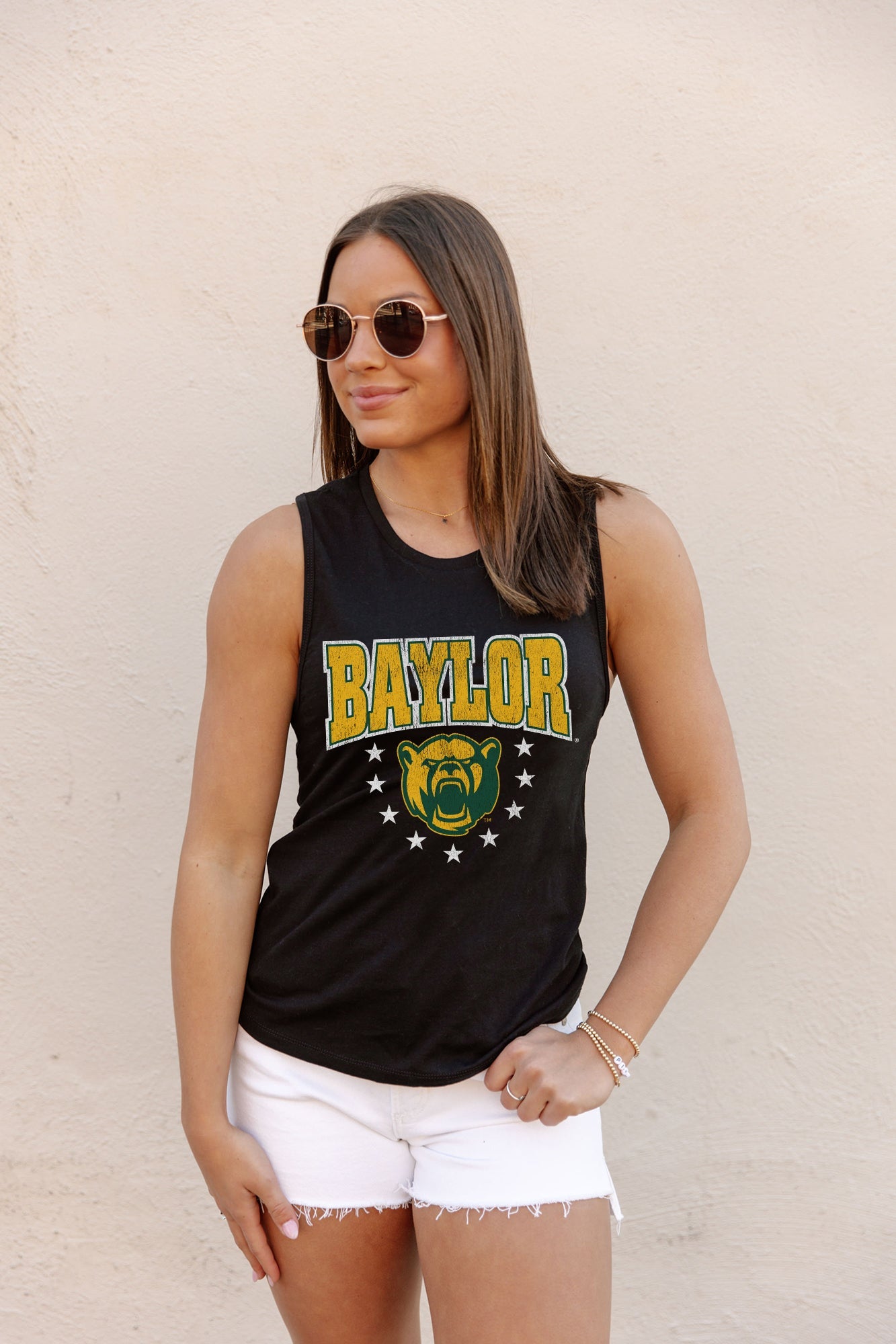 BAYLOR BEARS BABY YOU'RE A STAR RACERBACK TANK TOP