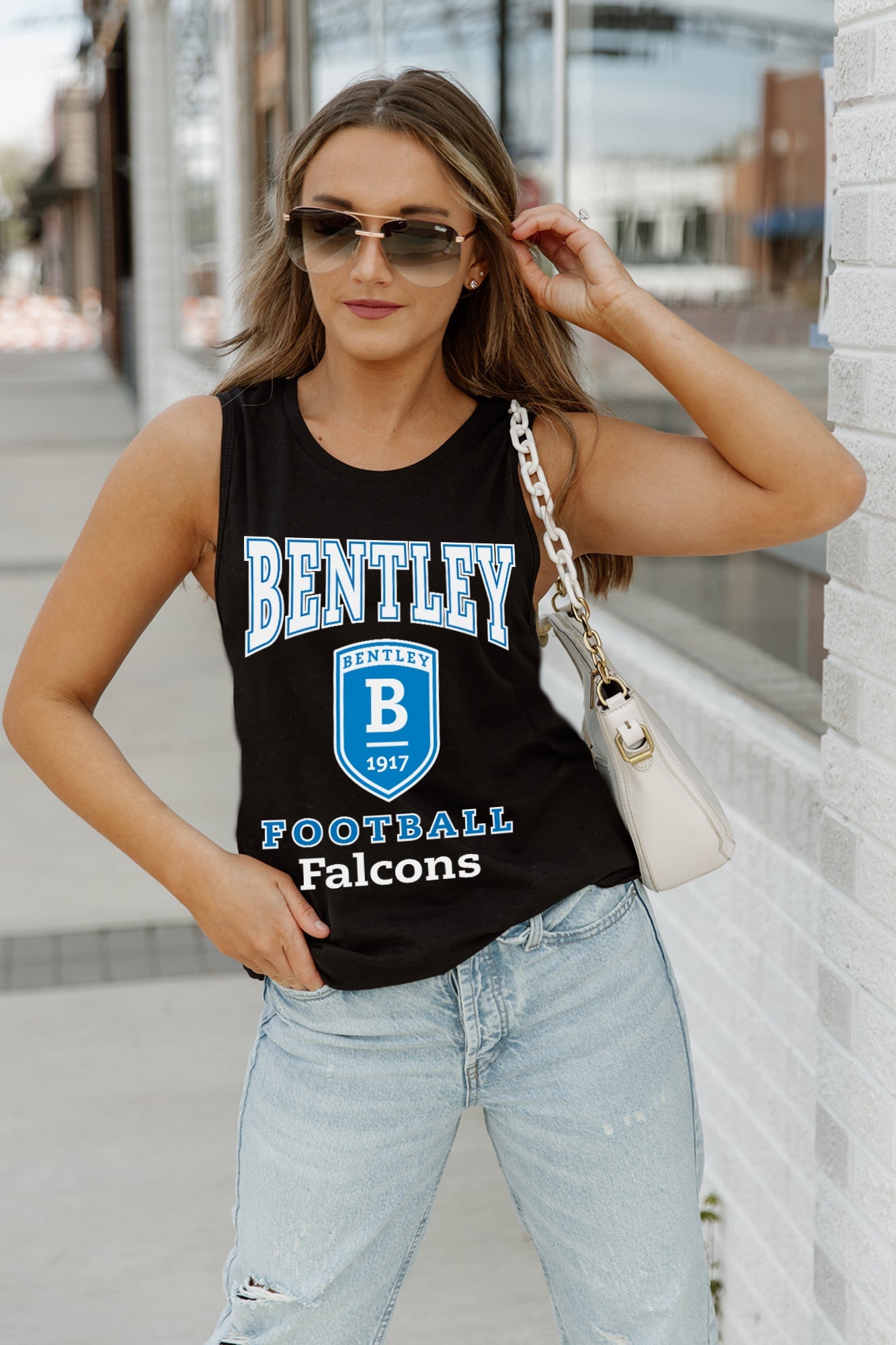 BENTLEY FALCONS PRESEASON OPENER RACERBACK TANK TOP