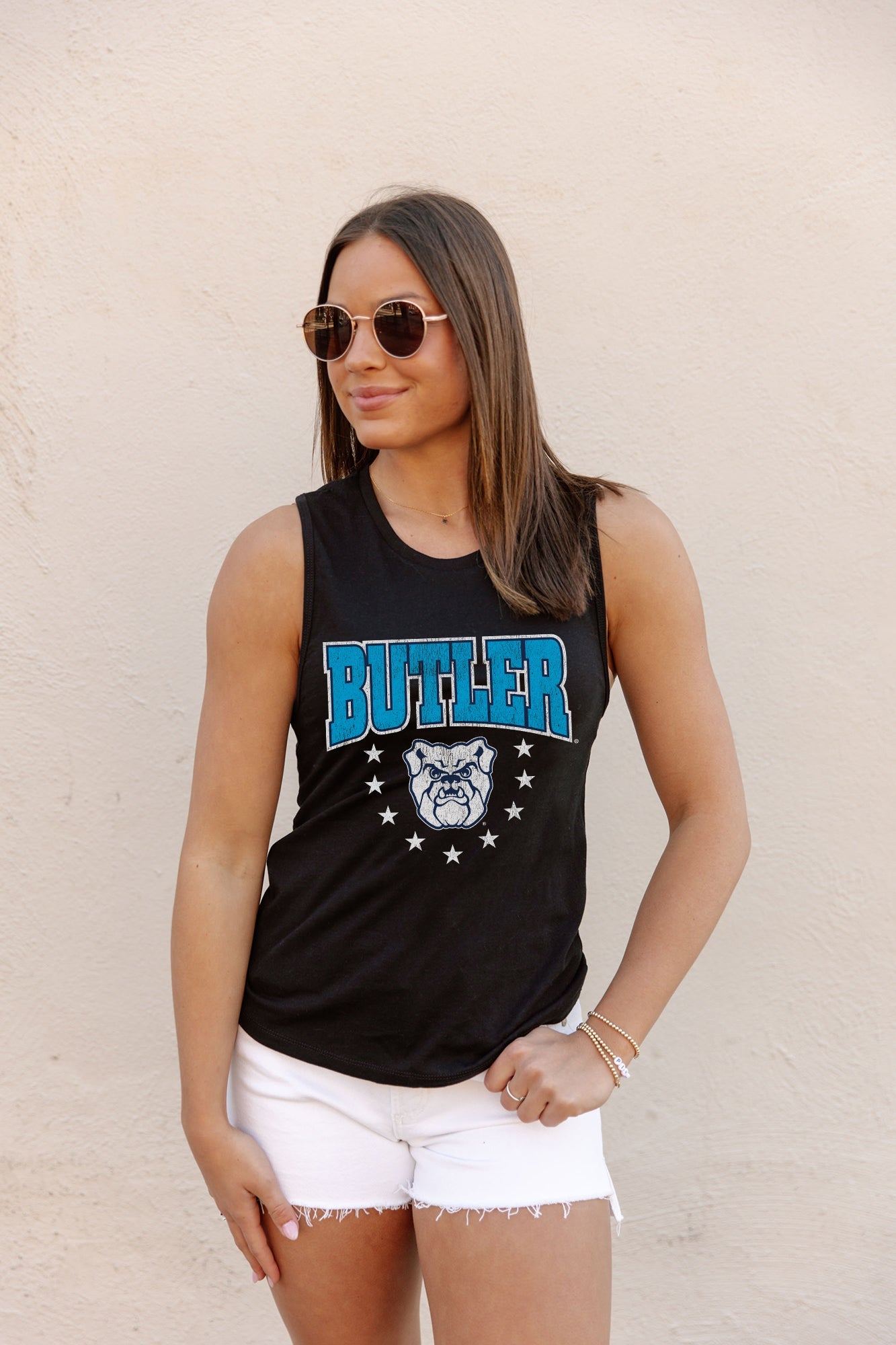 BUTLER BULLDOGS BABY YOU'RE A STAR RACERBACK TANK TOP