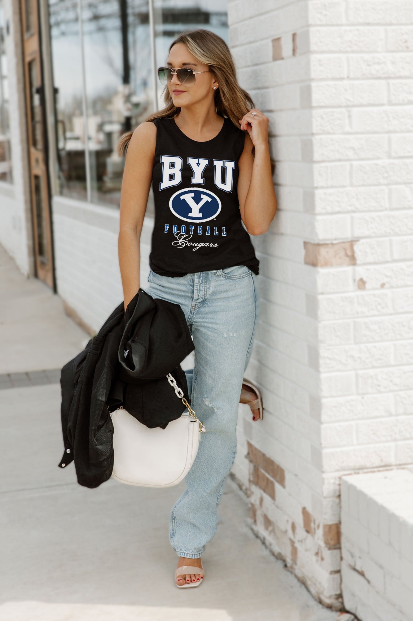 BYU COUGARS PRESEASON OPENER RACERBACK TANK TOP