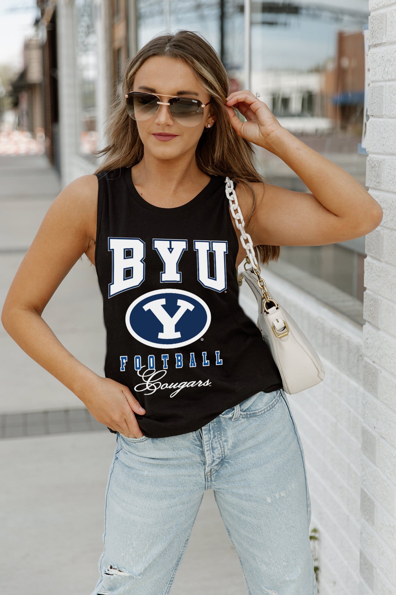 BYU COUGARS PRESEASON OPENER RACERBACK TANK TOP