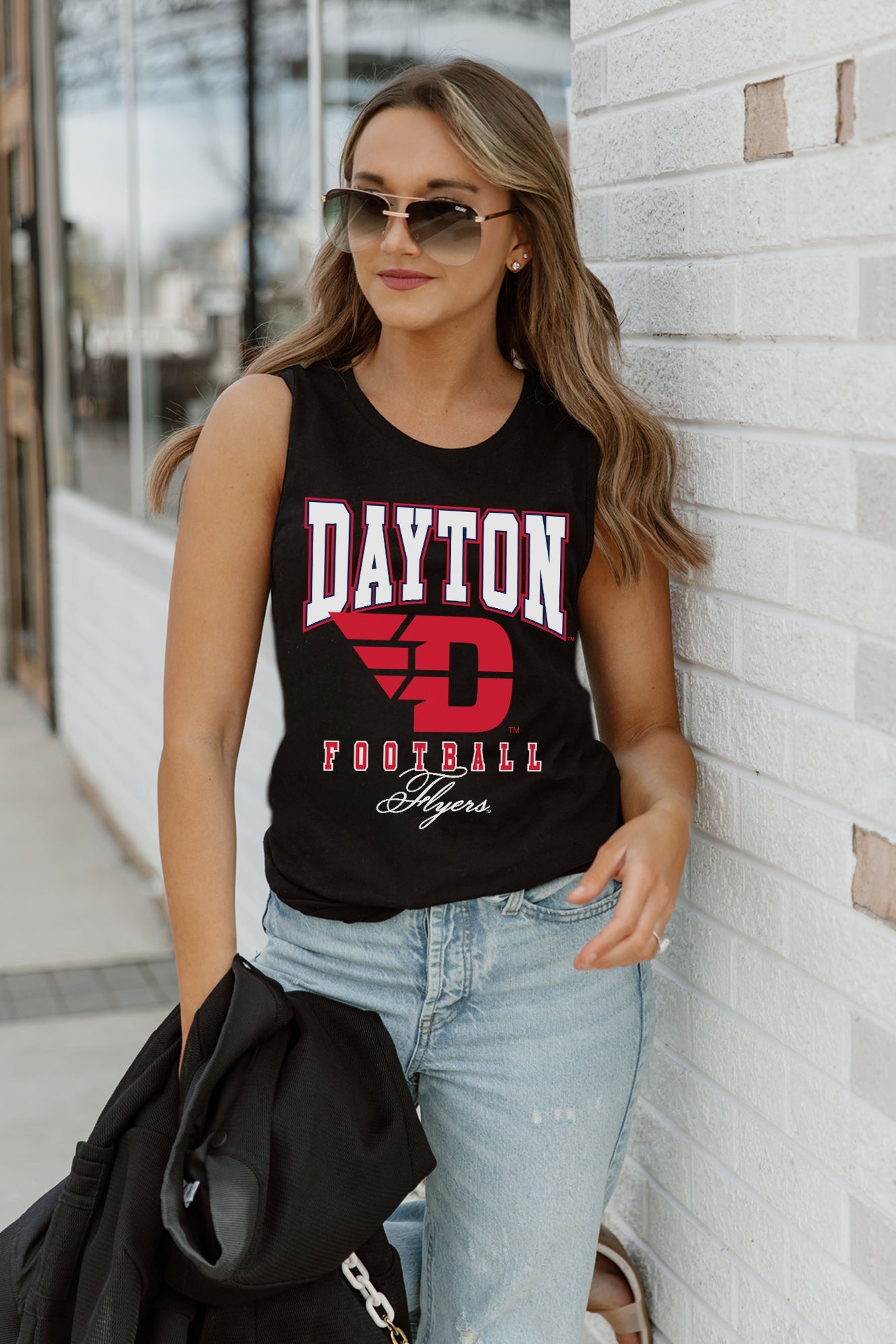 DAYTON FLYERS PRESEASON OPENER RACERBACK TANK TOP