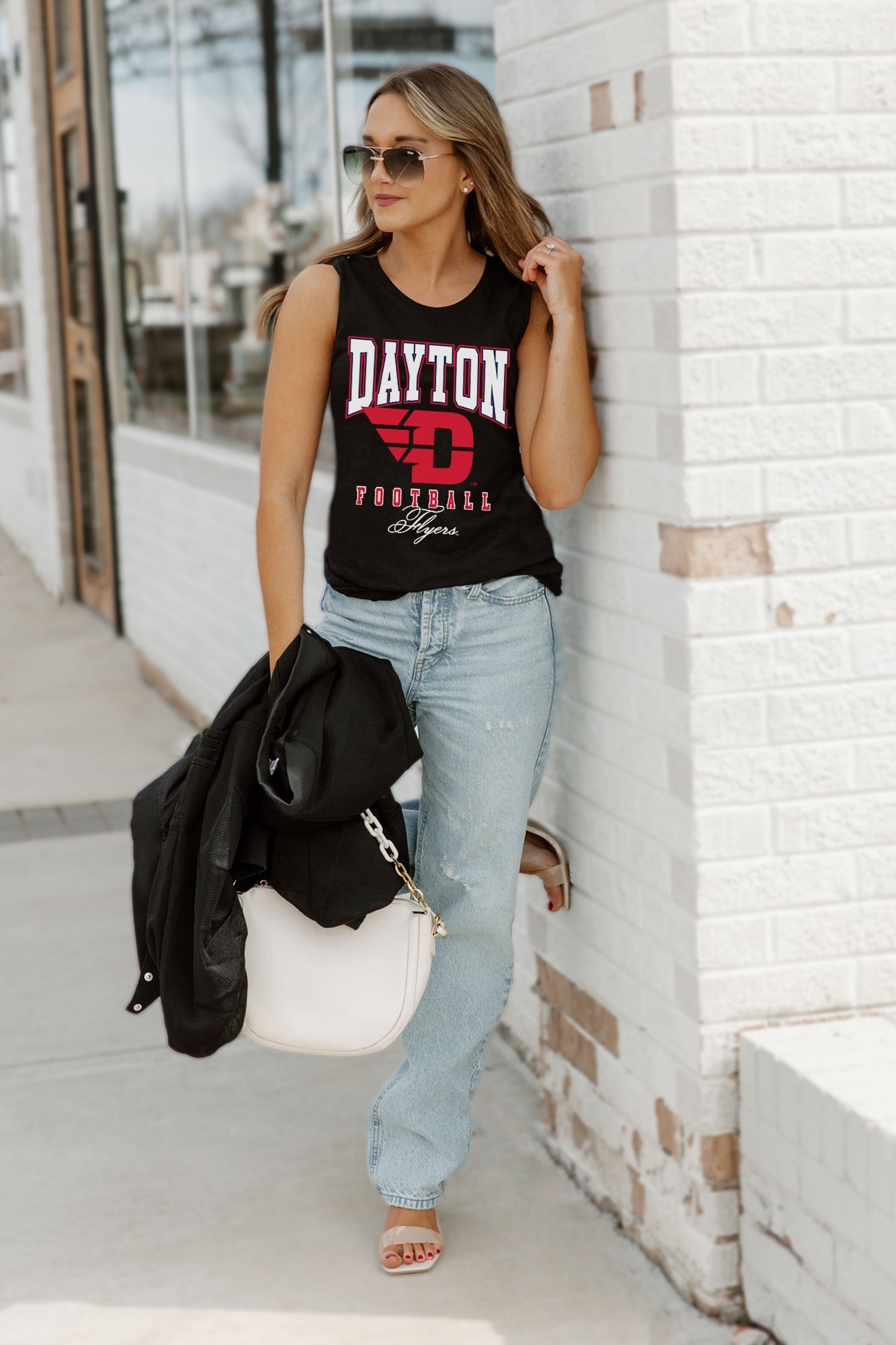 DAYTON FLYERS PRESEASON OPENER RACERBACK TANK TOP