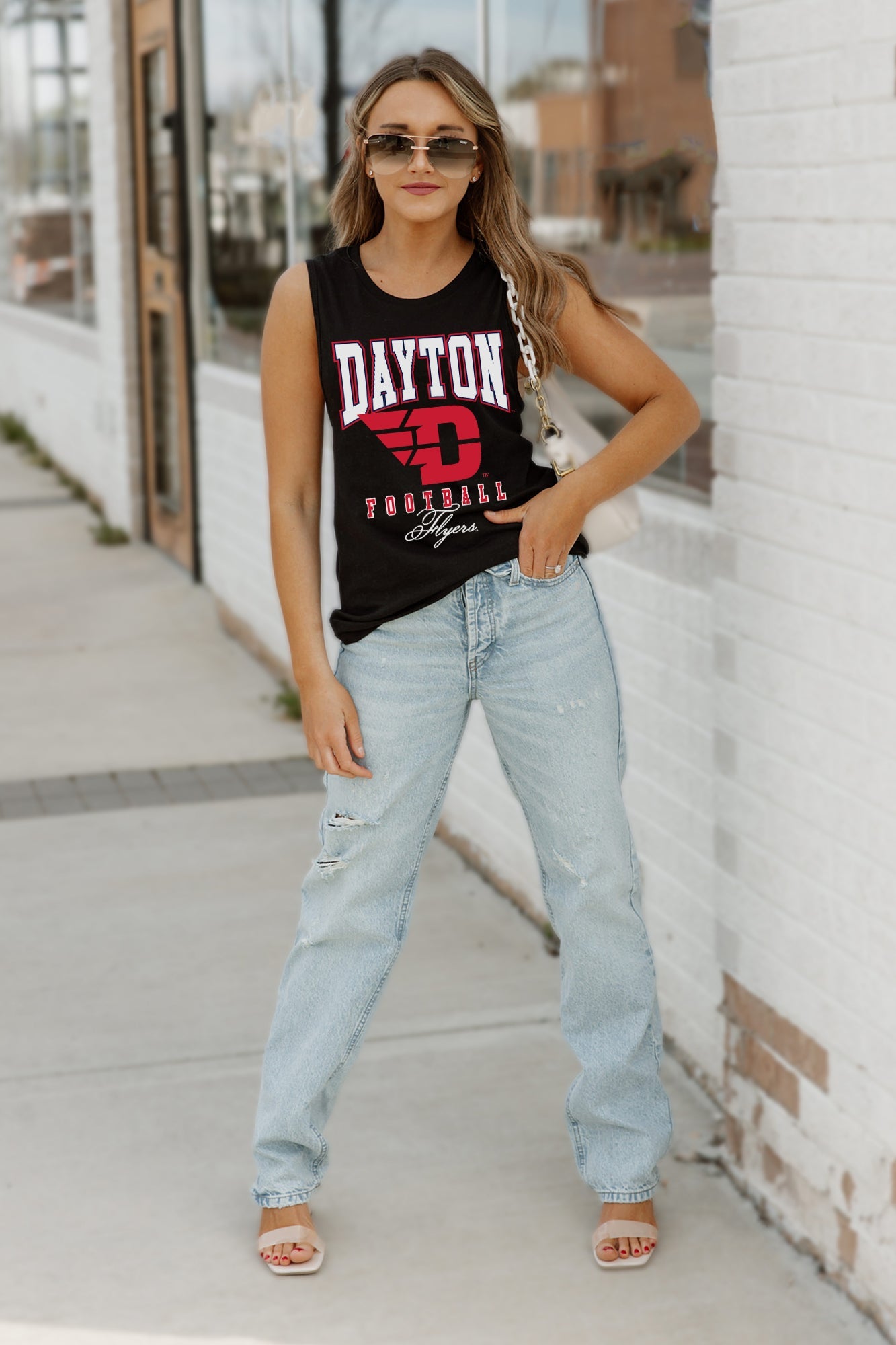 DAYTON FLYERS PRESEASON OPENER RACERBACK TANK TOP