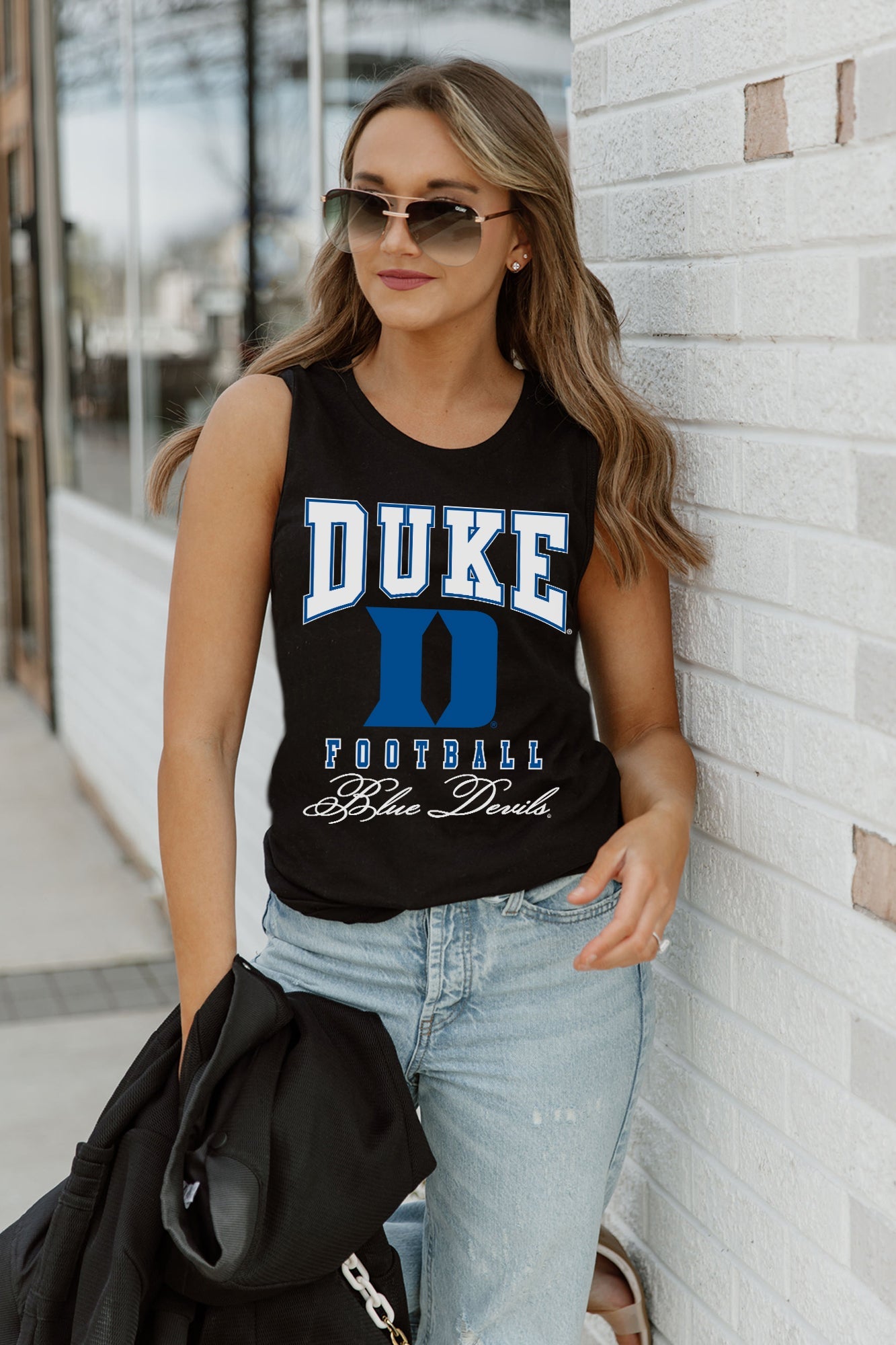 DUKE BLUE DEVILS PRESEASON OPENER RACERBACK TANK TOP