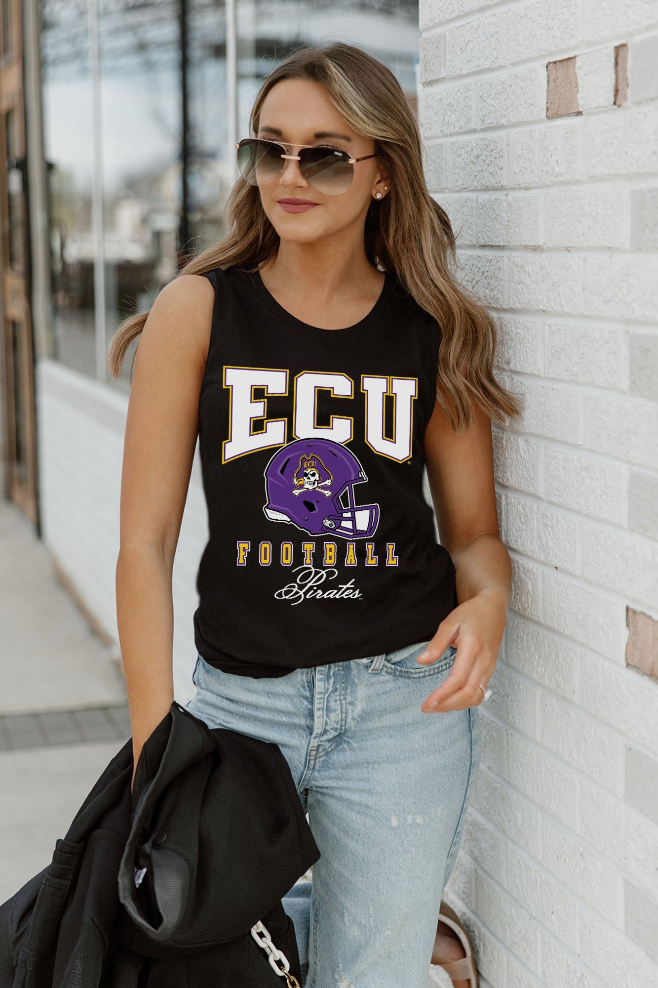 EAST CAROLINA PIRATES PRESEASON OPENER RACERBACK TANK TOP