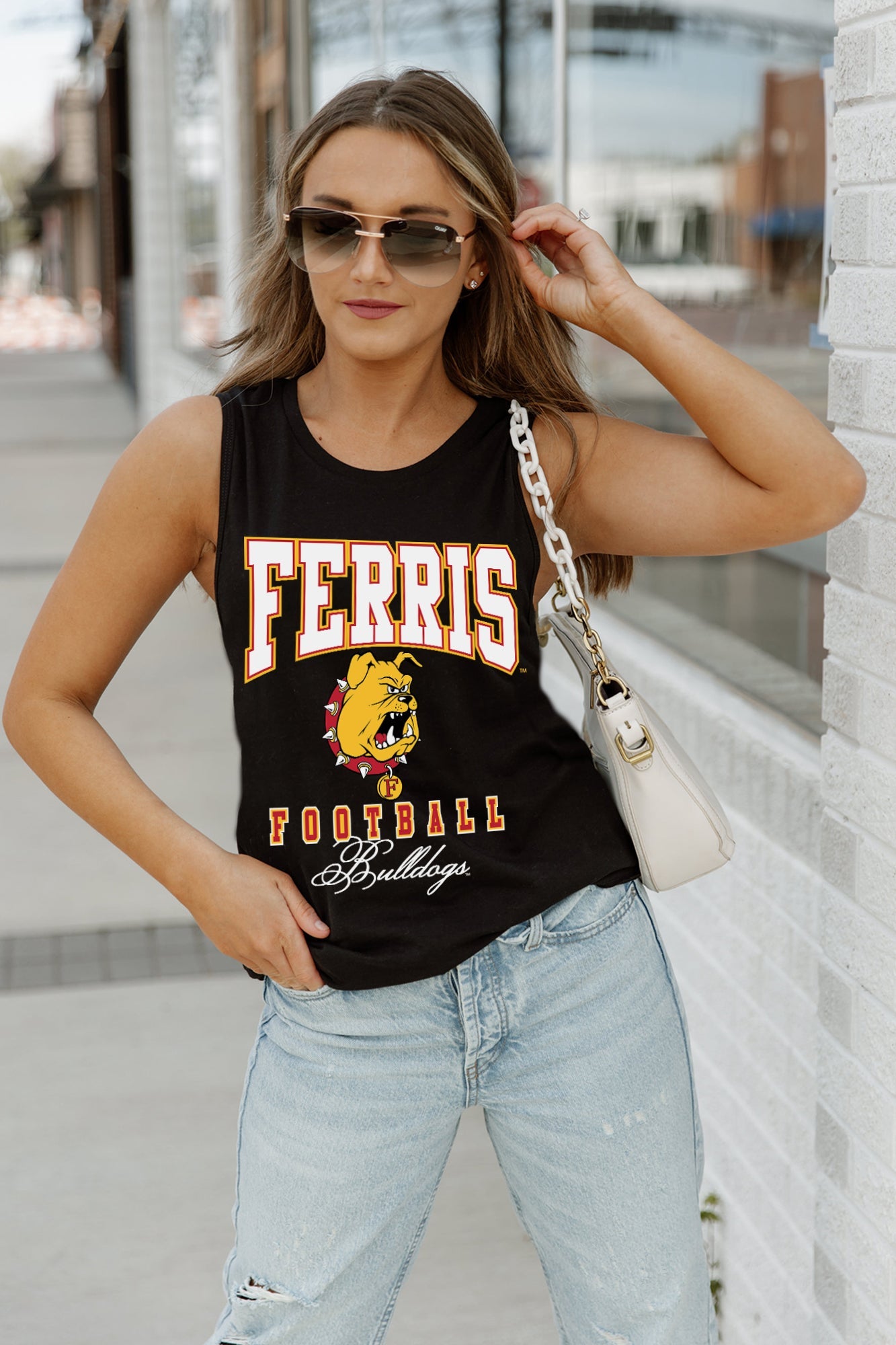 FERRIS STATE BULLDOGS PRESEASON OPENER RACERBACK TANK TOP