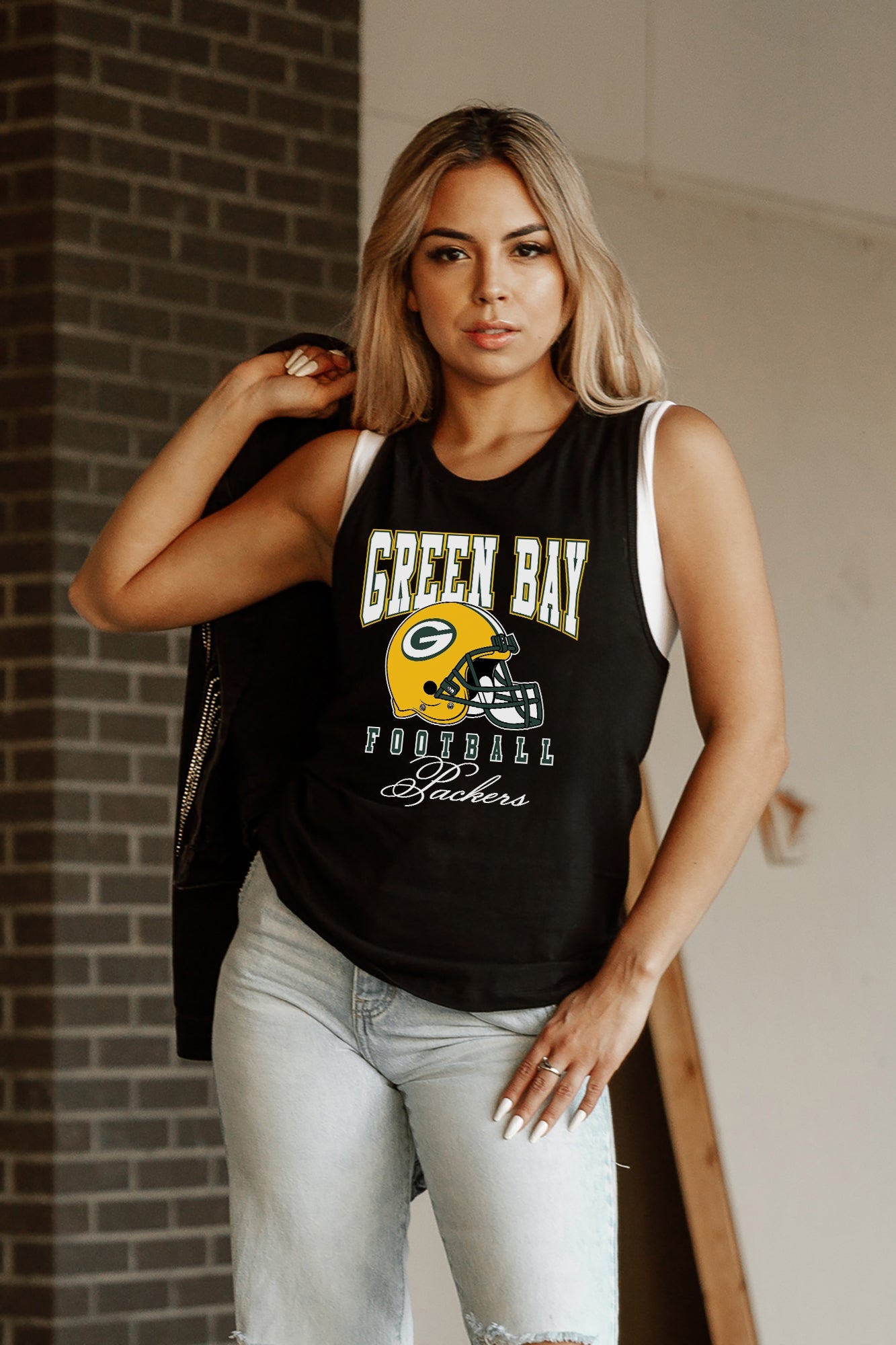 GREEN BAY PACKERS PRESEASON OPENER RACERBACK TANK TOP