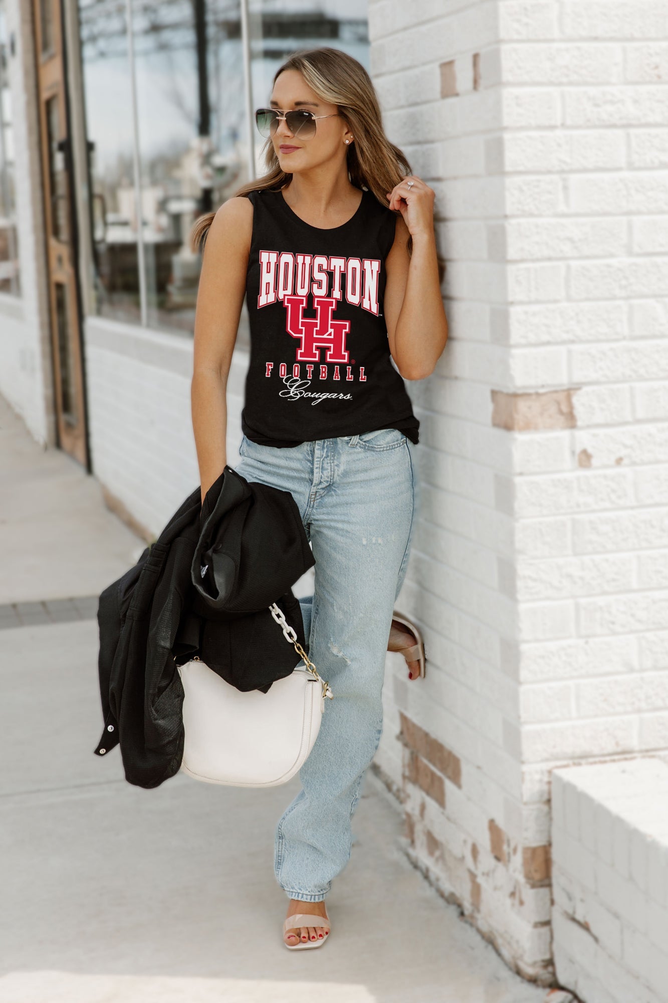 HOUSTON COUGARS PRESEASON OPENER RACERBACK TANK TOP