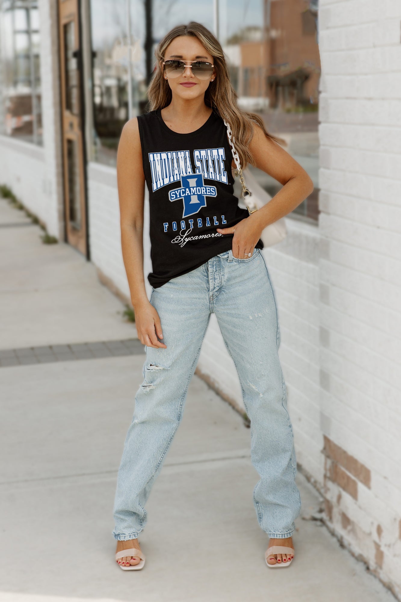 INDIANA STATE SYCAMORES PRESEASON OPENER RACERBACK TANK TOP