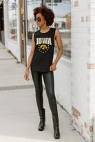 IOWA HAWKEYES BABY YOU'RE A STAR RACERBACK TANK TOP