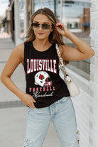 LOUISVILLE CARDINALS PRESEASON OPENER RACERBACK TANK TOP