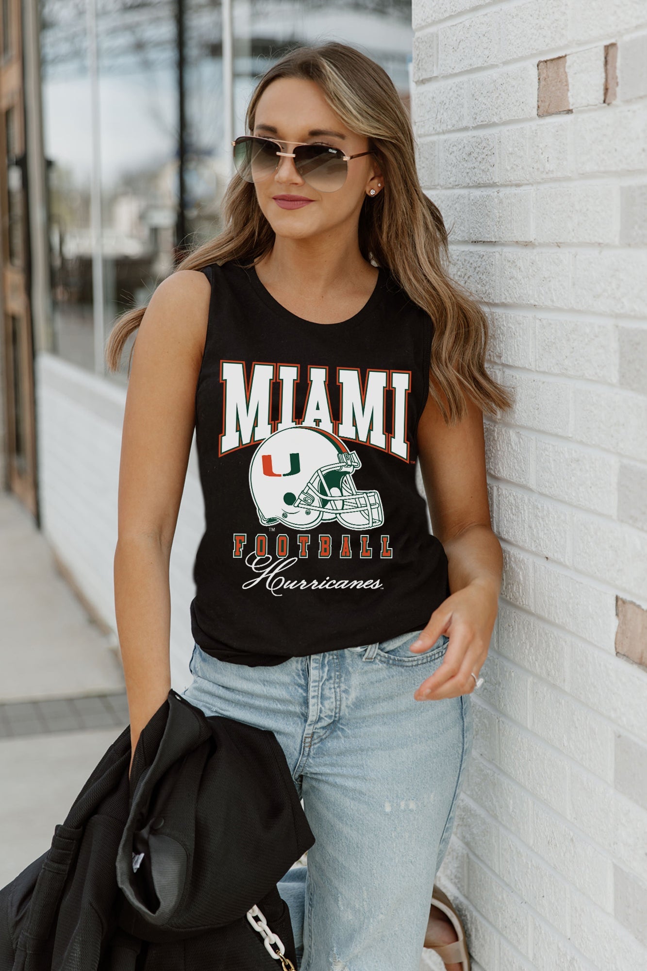 MIAMI HURRICANES PRESEASON OPENER RACERBACK TANK TOP