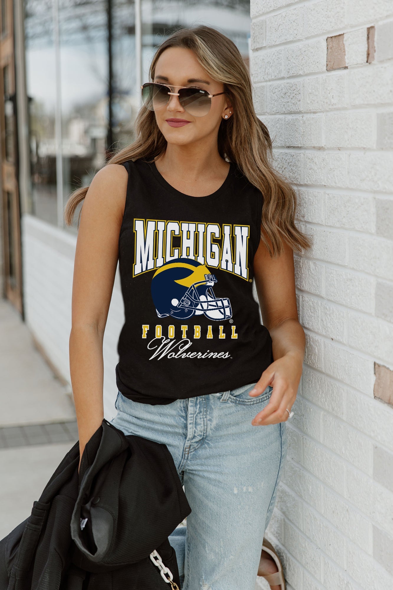 MICHIGAN WOLVERINES PRESEASON OPENER RACERBACK TANK TOP