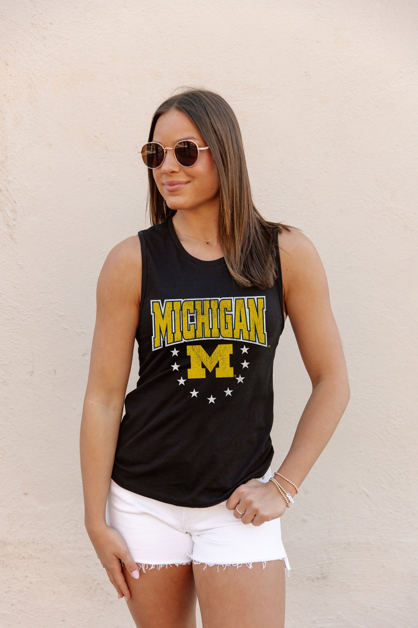 MICHIGAN WOLVERINES BABY YOU'RE A STAR RACERBACK TANK TOP