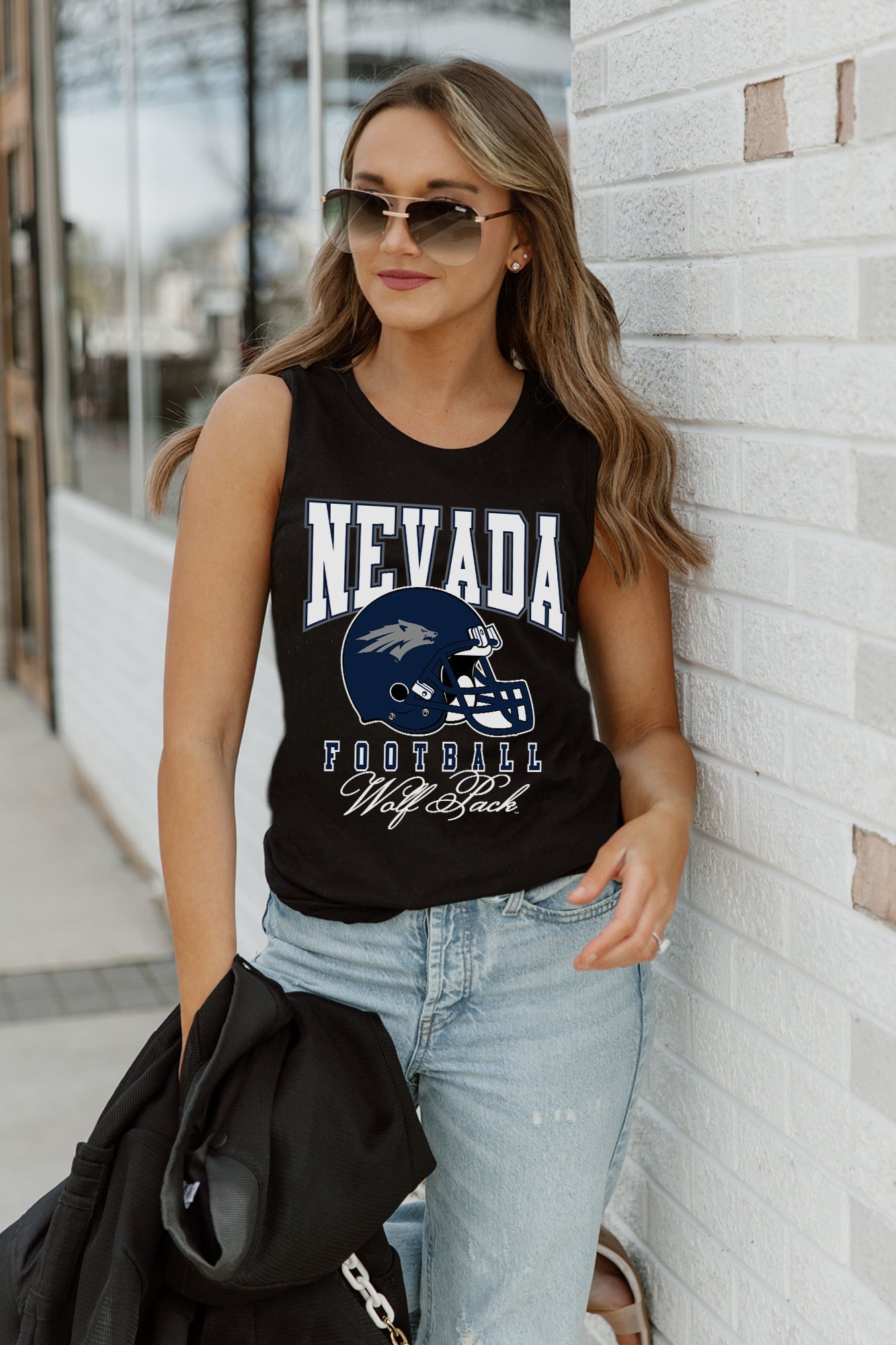 NEVADA WOLF PACK PRESEASON OPENER RACERBACK TANK TOP