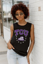 TCU HORNED FROGS BABY YOU'RE A STAR RACERBACK TANK TOP