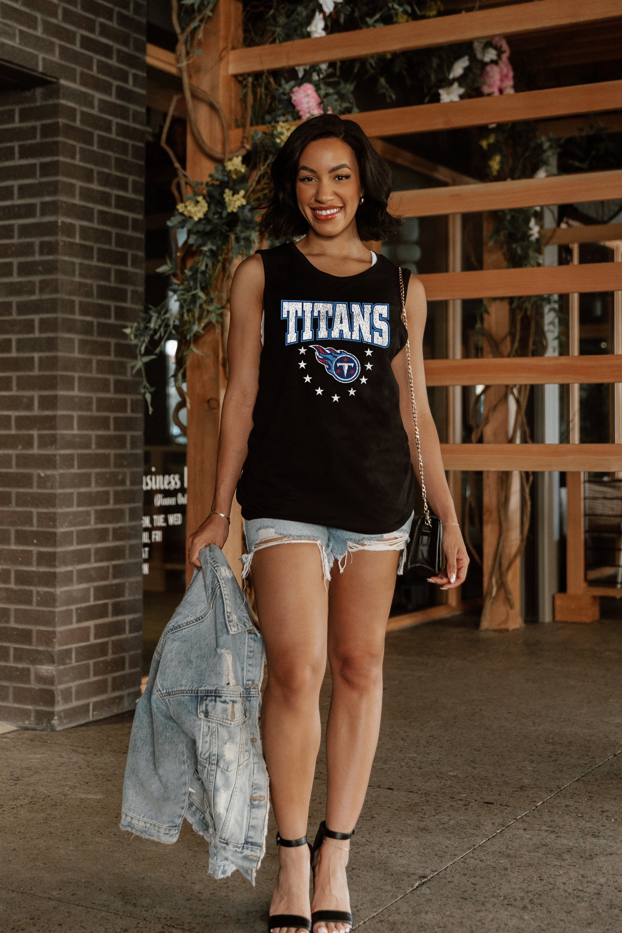 TENNESSEE TITANS BABY YOU'RE A STAR RACERBACK TANK TOP