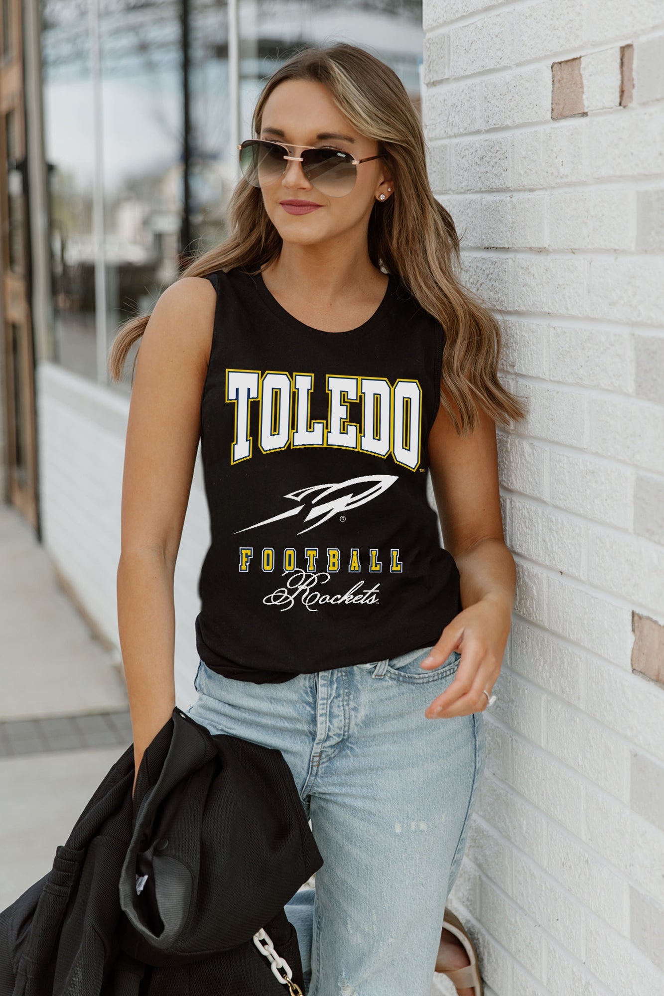 TOLEDO ROCKETS PRESEASON OPENER RACERBACK TANK TOP