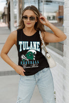 TULANE GREEN WAVE PRESEASON OPENER RACERBACK TANK TOP