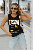 SOUTHERN MISS GOLDEN EAGLES PRESEASON OPENER RACERBACK TANK TOP