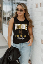 WYOMING COWBOYS PRESEASON OPENER RACERBACK TANK TOP