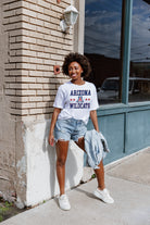 ARIZONA WILDCATS TO THE POINT SHORT SLEEVE FLOWY TEE