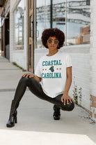 COASTAL CAROLINA CHANTICLEERS TO THE POINT SHORT SLEEVE FLOWY TEE