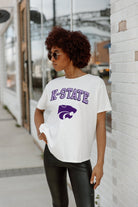 KANSAS STATE WILDCATS AROUND WE GO SHORT SLEEVE FLOWY TEE