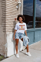 MINNESOTA GOLDEN GOPHERS TO THE POINT SHORT SLEEVE FLOWY TEE