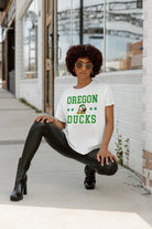 OREGON DUCKS TO THE POINT SHORT SLEEVE FLOWY TEE