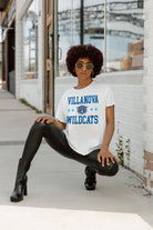 VILLANOVA WILDCATS TO THE POINT SHORT SLEEVE FLOWY TEE