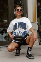 AIR FORCE FALCONS SHAKEDOWN OVERSIZED CREWNECK TEE