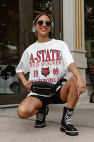 ARKANSAS STATE RED WOLVES UNITY OVERSIZED CREWNECK TEE