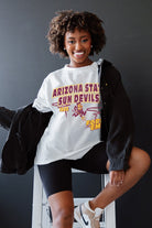 ARIZONA STATE SUN DEVILS IN THE LEAD OVERSIZED CREWNECK TEE