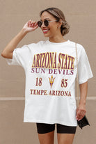 ARIZONA STATE SUN DEVILS UNITY OVERSIZED CREWNECK TEE